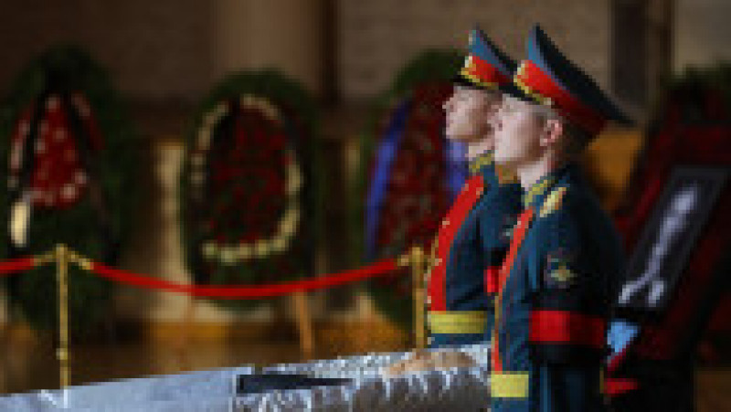 Trupul lui Gorbaciov a fost depus la Sala Coloanelor, din Moscova. Foto: Profimedia Images | Poza 2 din 12