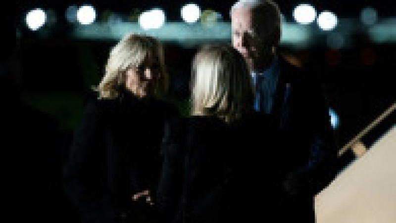 Joe Biden a ajuns la Londra pentru funeraliile Reginei Elisabeta a II-a. FOTO: Profimedia Images | Poza 20 din 81