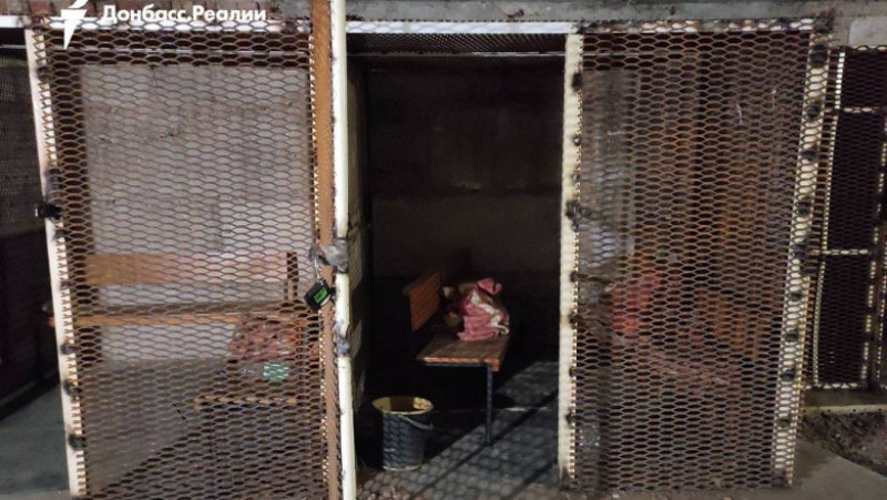 Imagini din interiorul camerelor de tortură din Harkov. FOTO: Twitter
