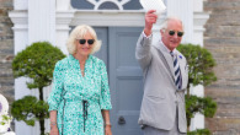 Charles și Camilla în Cornwall, în 2022. Foto: Profimedia | Poza 3 din 10