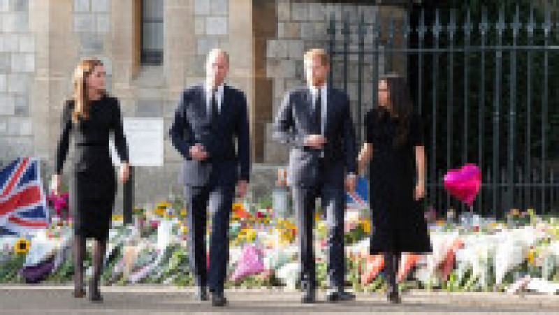 Kate, William, Harry și Meghan, sunt văzuți împreună în public pentru prima oară după doi ani Foto: Profimedia Images | Poza 16 din 44