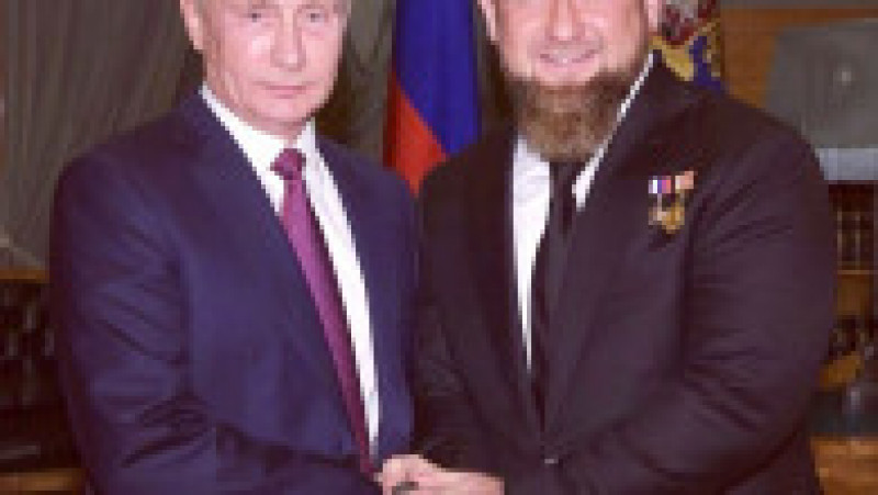 Ramzan Kadîrov, liderul Ceceniei și aliat al președintelui Vladimir Putin FOTO: Profimedia Images | Poza 8 din 9