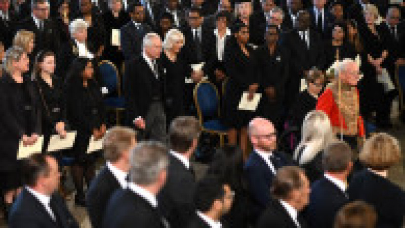 Regele Charles al III-lea și regina consoartă, Camilla, în Parlament. FOTO: Profimedia Images | Poza 63 din 81