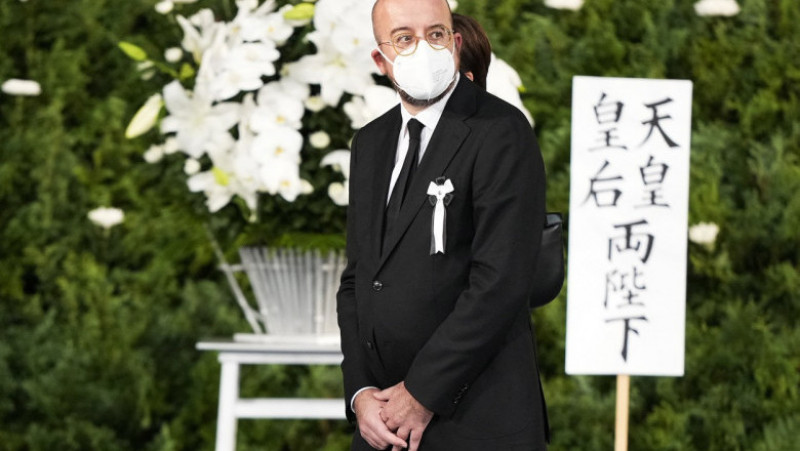 Funeralii de stat pentru fostul premier Shinzo Abe în Japonia. FOTO: Profimedia Images