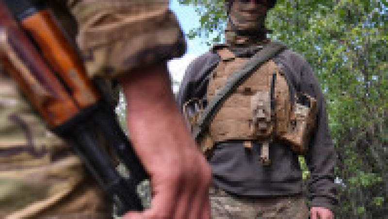 Mercenari ruși Wagner pe frontul de la Bahmut, Ucraina. Foto: Profimedia Images | Poza 14 din 106