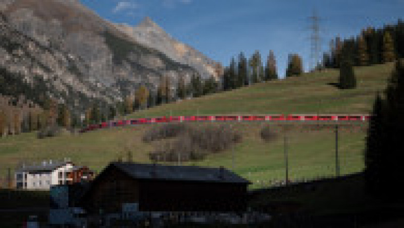 Elveția a construit un tren lung de 2 kilometri. Foto: Profimedia | Poza 2 din 9
