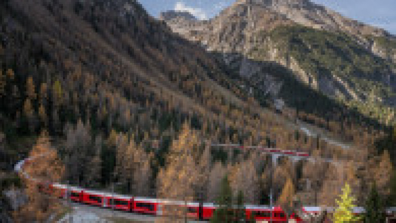 Elveția a construit un tren lung de 2 kilometri. Foto: Profimedia | Poza 4 din 9