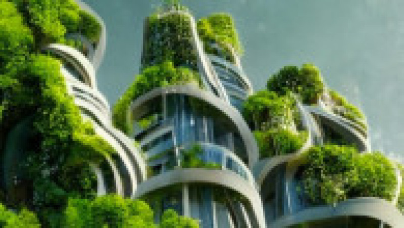 Cum ar putea arăta orașele viitorului. FOTO: Instagram Manas Bhatia | Poza 2 din 17