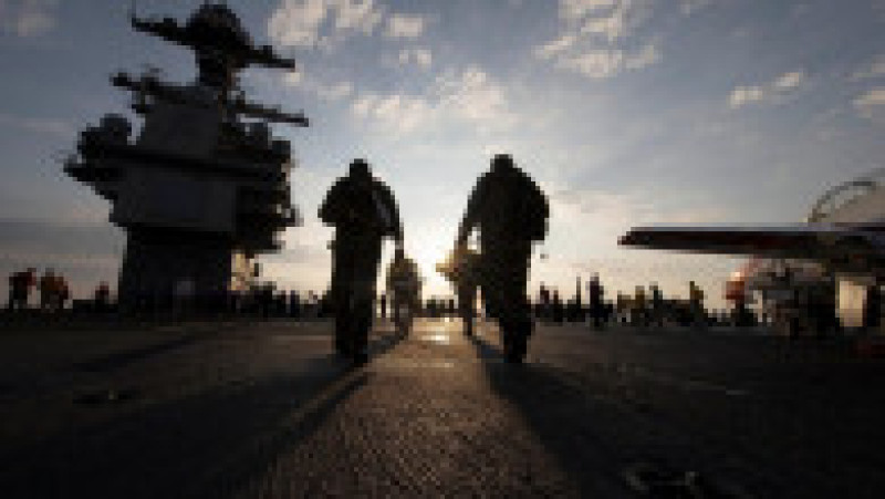 Nava USS Gerald Ford este primul portavion american "nou proiectat" în ultimii 40 de ani. Sursa foto: Profimedia Images | Poza 32 din 36