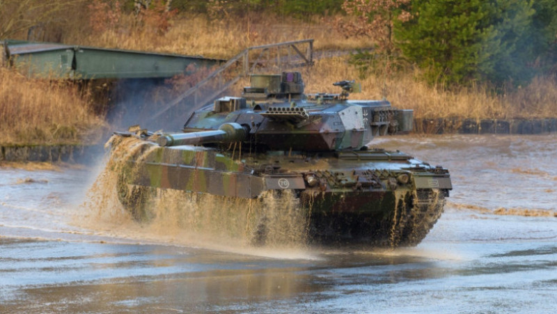 Tancuri Leopard din Germania. Foto: Profimedia Images