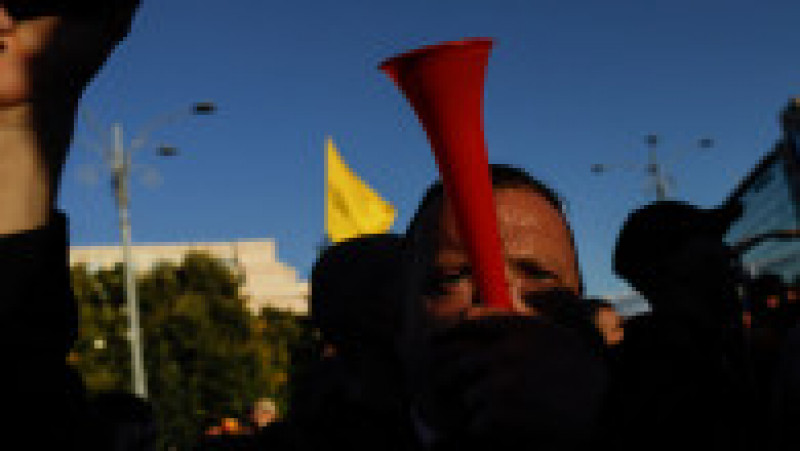 Protest în Piața Victoriei. Foto: Inquam Photos/ Octav Ganea | Poza 6 din 14