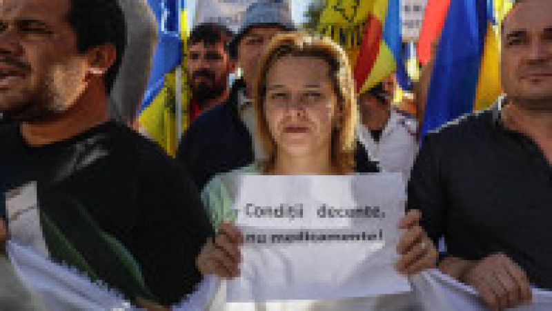 Protest în Piața Victoriei. Foto: Inquam Photos/ Octav Ganea | Poza 10 din 14