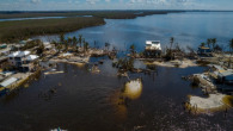 Florida este de nerecunoscut după uraganul Ian, clădirile de referință nu mai sunt. FOTO: Profimedia Images | Poza 2 din 10