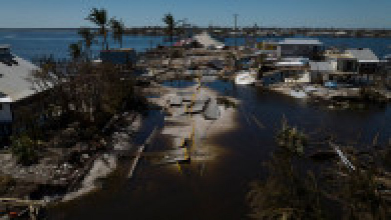 Florida este de nerecunoscut după uraganul Ian, clădirile de referință nu mai sunt. FOTO: Profimedia Images | Poza 5 din 10