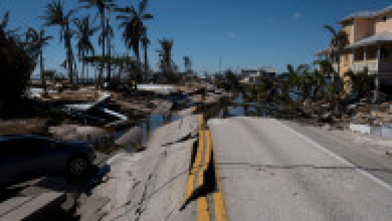 Florida este de nerecunoscut după uraganul Ian, clădirile de referință nu mai sunt. FOTO: Profimedia Images | Poza 8 din 10