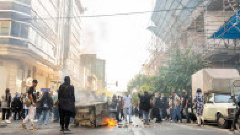 Noi proteste violente în Iran. FOTO: Profimedia Images | Poza 8 din 12