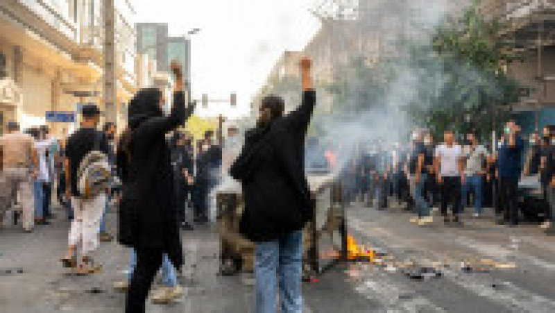 Noi proteste violente în Iran. FOTO: Profimedia Images | Poza 5 din 12