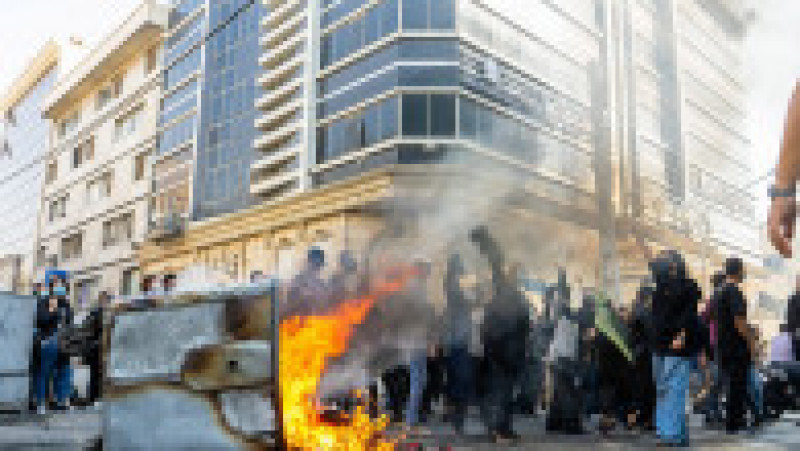 Noi proteste violente în Iran. FOTO: Profimedia Images | Poza 6 din 12