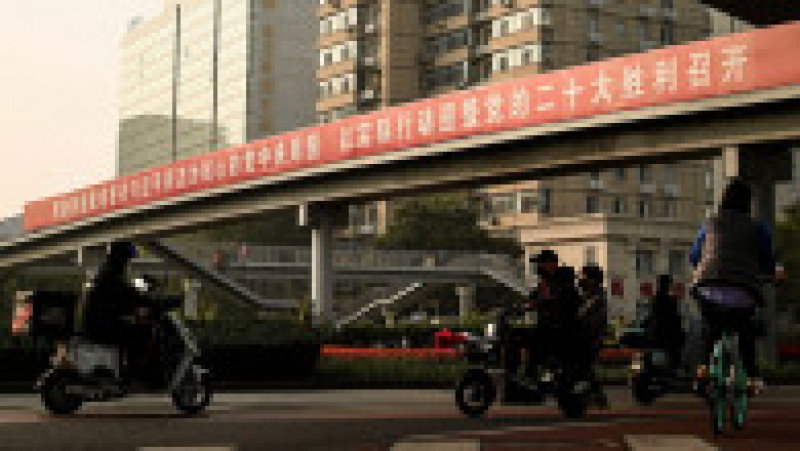 La Beijing are loc al 20-lea congres al Partidului Comunist Chinez (PCC), unde va fi reales secretar general Xi Jinping. Foto Profimedia | Poza 3 din 14