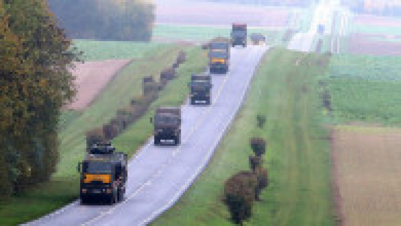 Convoiul militar a plecat din Franța spre România. Foto: Profimedia | Poza 13 din 13