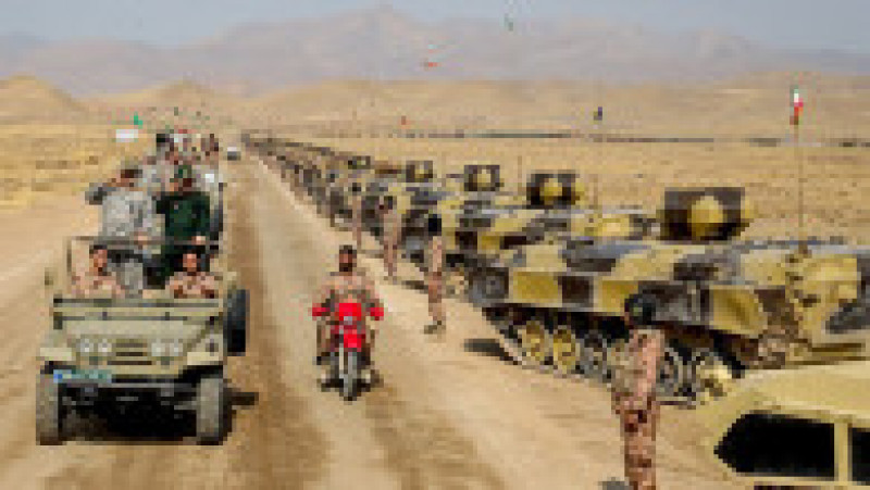 Iranul amenință Azerbaidjan și declanșează exerciții militare masive la graniță cu Gardienii Revoluției. Sursa foto: Profimedia Images | Poza 5 din 20