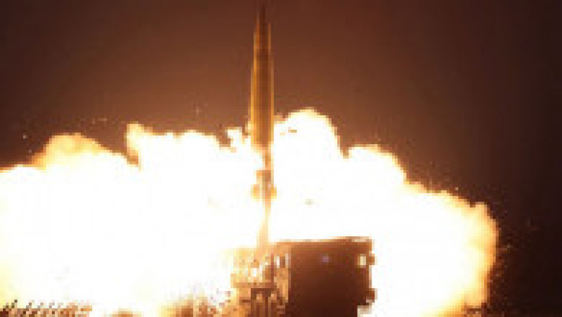 Coreea de Nord spune că testele cu rachete au simulat un război real cu arme nucleare tactice. FOTO: Profimedia Images | Poza 5 din 10