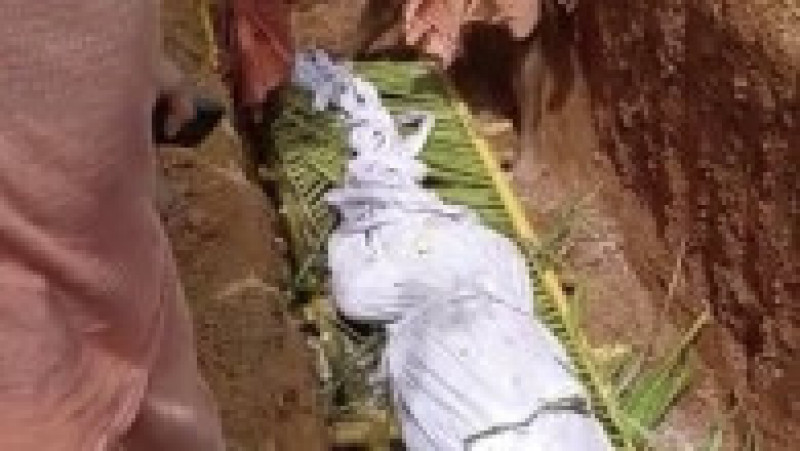 Funeralii în India pentru crocodilul "vegetarian". FOTO: Twitter | Poza 3 din 5