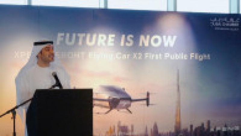 Chinezii au ales să facă primul zbor al X2 într-un eveniment la Dubai. Foto: Profimedia Images | Poza 5 din 5