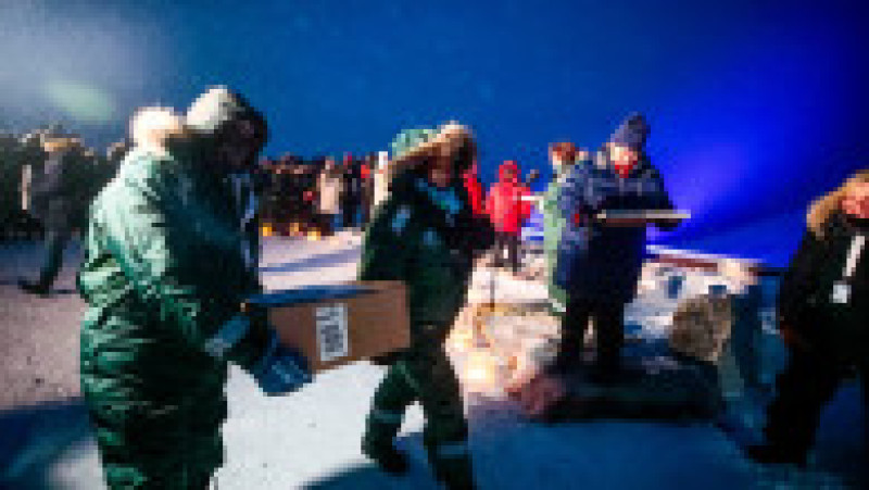 În seiful construit în Insulele Svalbard și care adăpostește culturile globale în caz de război, boli și alte catastrofe, au fost făcute noi depuneri de semințe. FOTO: Profimedia Images | Poza 9 din 12