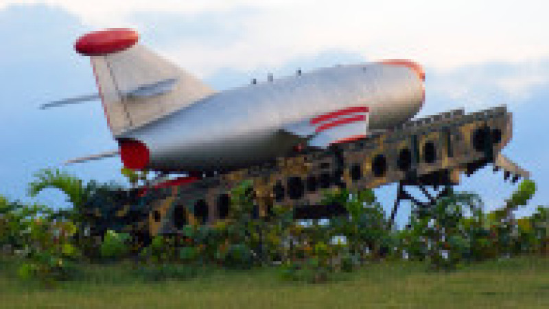 O parte din sistemul de lansare a rachetelor Sopka SSC-2 la o expoziție militară în Havana, Cuba, în care sunt prezentate armele sovietice poziționate în Cuba în 1962. Foto: Profimedia Images | Poza 1 din 12