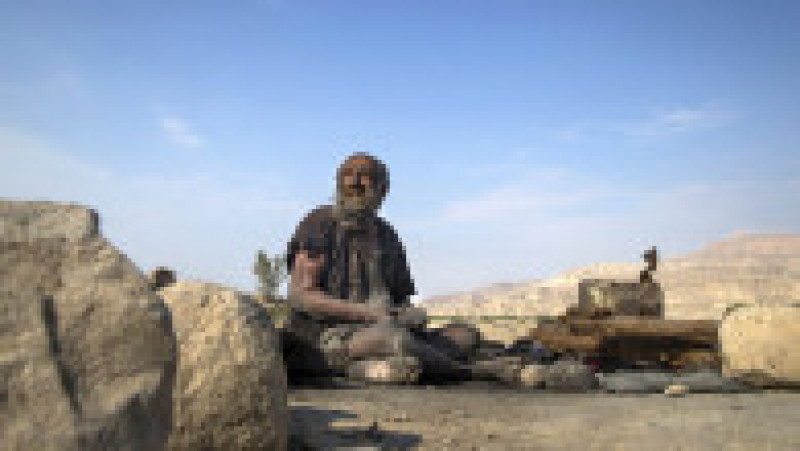 Amou Haji a stat fără să se spele mai bine de 50 de ani. Foto: Profimedia Images | Poza 9 din 10
