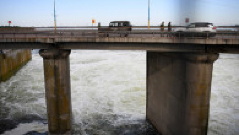 Barajul Kahovka din regiunea Herson. Foto: Profimedia Images | Poza 12 din 12