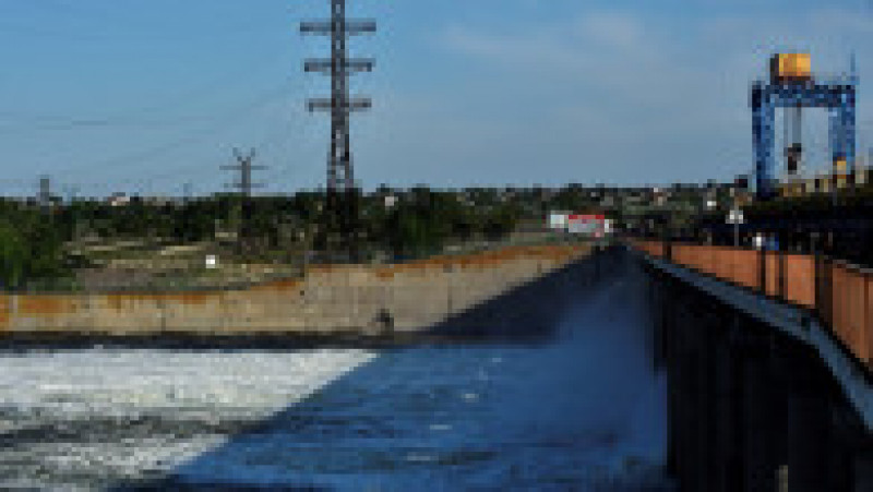 Barajul Kahovka din regiunea Herson. Foto: Profimedia Images | Poza 8 din 12