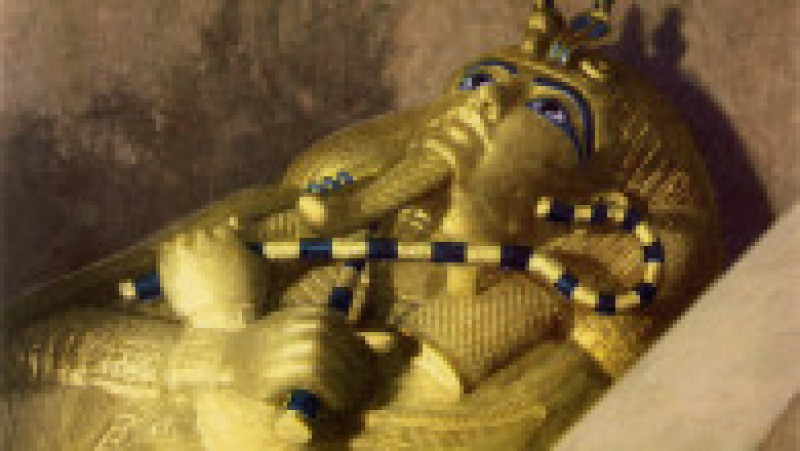 Obiecte din mormântul lui Tutankhamon. Sursa foto: Profimedia Images | Poza 4 din 36