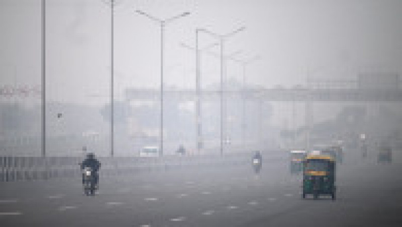 Şcolile primare din capitala Indiei, New Delhi, vor fi închise din cauza poluării. FOTO: Profimedia Images | Poza 4 din 9
