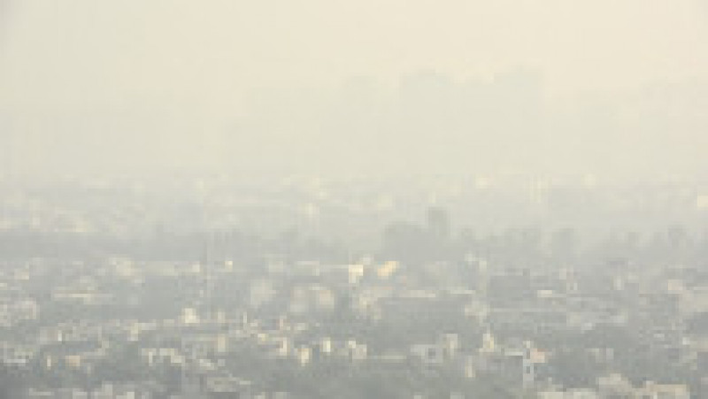 Şcolile primare din capitala Indiei, New Delhi, vor fi închise din cauza poluării. FOTO: Profimedia Images | Poza 3 din 9
