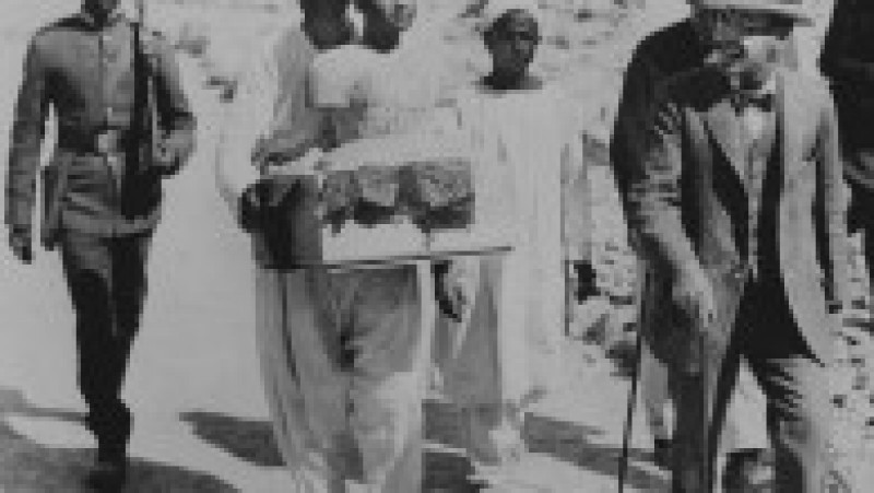 La 4 noiembrie 1922, arheologul britanic Howard Carter a descoperit mormântul faraonului Tutankhamon, din Valea Regilor. Sursa foto: Profimedia Images | Poza 34 din 36