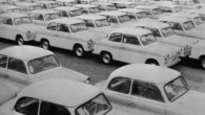 În urmă cu 65 de ani, în 1957, primul autoturism Trabant ieșea de pe linia de fabricație a uzinii din Zwickau. Sursa foto: Profimedia Images | Poza 2 din 43