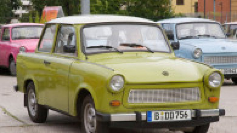În urmă cu 65 de ani, în 1957, primul autoturism Trabant ieșea de pe linia de fabricație a uzinii din Zwickau. Sursa foto: Profimedia Images | Poza 10 din 43