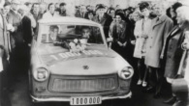 În urmă cu 65 de ani, în 1957, primul autoturism Trabant ieșea de pe linia de fabricație a uzinii din Zwickau. Sursa foto: Profimedia Images | Poza 14 din 43