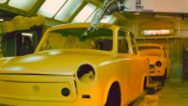În urmă cu 65 de ani, în 1957, primul autoturism Trabant ieșea de pe linia de fabricație a uzinii din Zwickau. Sursa foto: Profimedia Images | Poza 16 din 43