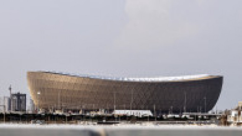 Lusail Stadium, cu o capacitate de 80.000 de spectatori, va găzdui finala Cupei Mondiale 2022 din Qatar FOTO: Profimedia Images | Poza 3 din 23