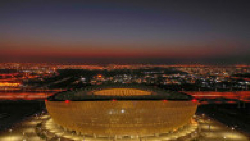 Lusail Stadium, cu o capacitate de 80.000 de spectatori, va găzdui finala Cupei Mondiale 2022 din Qatar FOTO: Profimedia Images | Poza 13 din 23