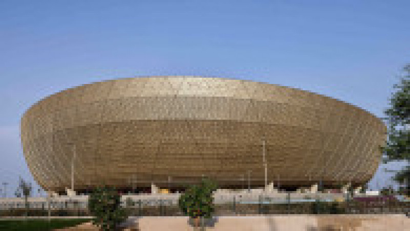 Lusail Stadium, cu o capacitate de 80.000 de spectatori, va găzdui finala Cupei Mondiale 2022 din Qatar FOTO: Profimedia Images | Poza 11 din 23