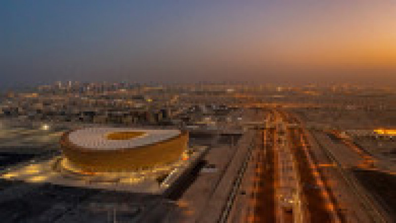 Lusail Stadium, cu o capacitate de 80.000 de spectatori, va găzdui finala Cupei Mondiale 2022 din Qatar FOTO: Profimedia Images | Poza 12 din 23