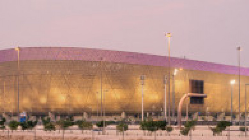 Lusail Stadium, cu o capacitate de 80.000 de spectatori, va găzdui finala Cupei Mondiale 2022 din Qatar FOTO: Profimedia Images | Poza 15 din 23