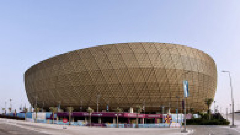 Lusail Stadium, cu o capacitate de 80.000 de spectatori, va găzdui finala Cupei Mondiale 2022 din Qatar FOTO: Profimedia Images | Poza 6 din 23
