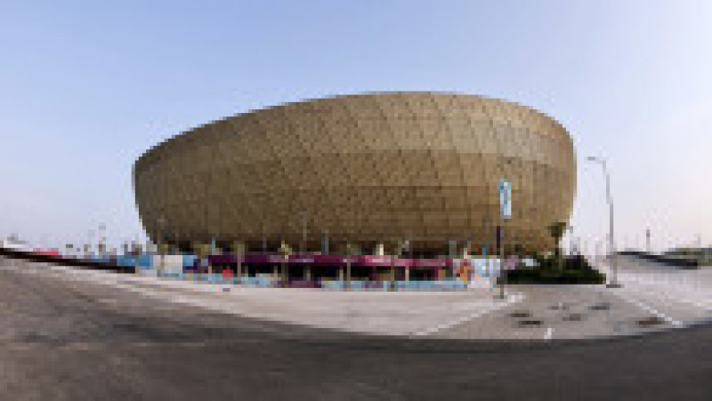 Lusail Stadium, cu o capacitate de 80.000 de spectatori, va găzdui finala Cupei Mondiale 2022 din Qatar FOTO: Profimedia Images | Poza 7 din 23