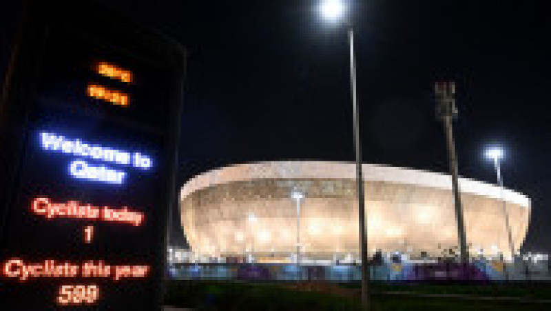 Lusail Stadium, cu o capacitate de 80.000 de spectatori, va găzdui finala Cupei Mondiale 2022 din Qatar FOTO: Profimedia Images | Poza 20 din 23