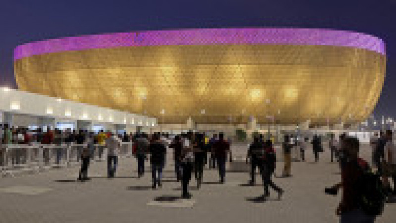 Lusail Stadium, cu o capacitate de 80.000 de spectatori, va găzdui finala Cupei Mondiale 2022 din Qatar FOTO: Profimedia Images | Poza 18 din 23